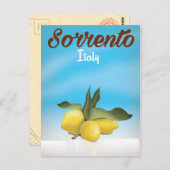 Sorrento — Italiaanse vacatureposter Briefkaart (Voorkant / Achterkant)