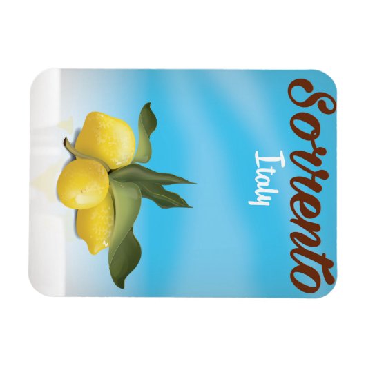 Sorrento — Italiaanse vacatureposter Magneet (Horizontaal)