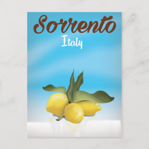 Sorrento Italiaanse vakantie reisposter Briefkaart