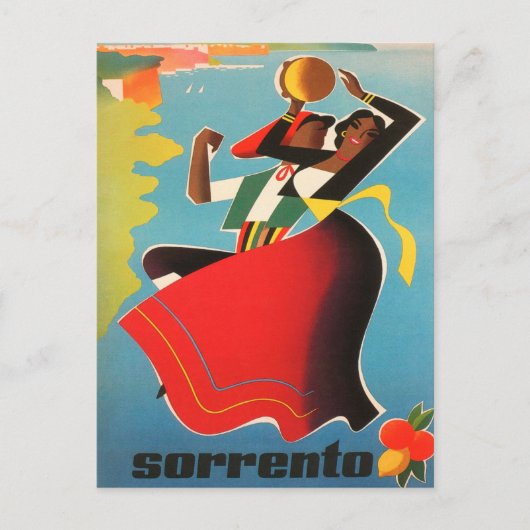 Sorrento, Italië Briefkaart voor reizen (Voorkant)