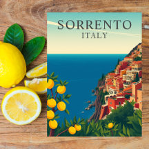 Sorrento, Italië Citroenen Reis Retro