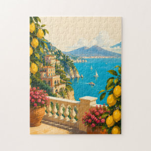 Sorrento Italië Citroenen Vintage Reis Legpuzzel
