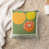 Sorrento Italië Citrus Keuken Print Kussen (Deken)