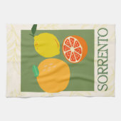 Sorrento Italië Citrus Keuken Print Theedoek (Horizontaal)