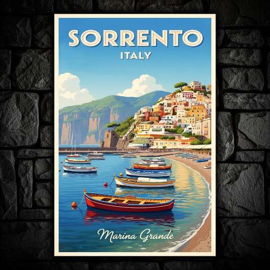Sorrento, Italië: een  Posters Collectie uit de ja
