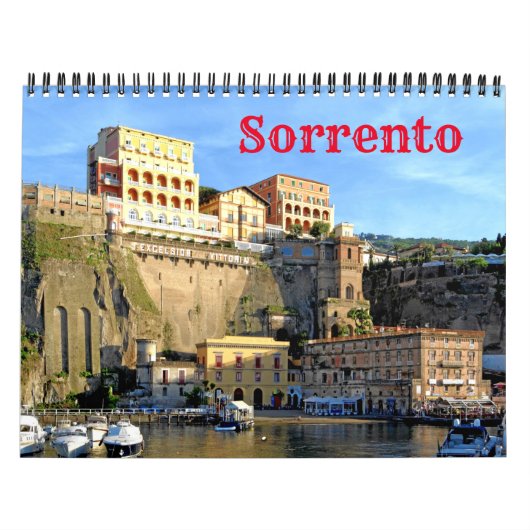 Sorrento - Italië - Europa - Kalender (Hoes)