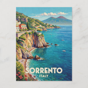 Sorrento Italië Kust Reisscene 🍋 Briefkaart