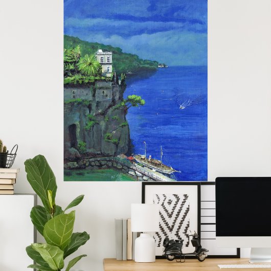 Sorrento Italië Poster (Thuiskantoor)