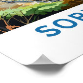 Sorrento Italië Reisprint Poster (Hoek)