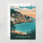 Sorrento Italië Reizen Briefkaart (Voorkant / Achterkant)