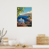 Sorrento Italië Reizen Poster (Keuken)