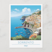 Sorrento Italy Vintage Travel Briefkaart (Voorkant)