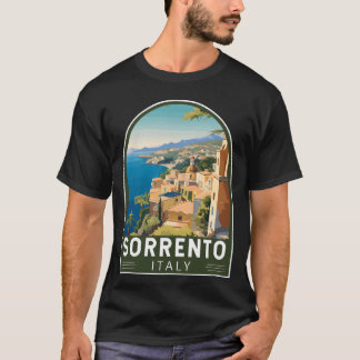 Sorrento Italyravel Art Emblem friends T-shirt