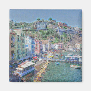 SORRENTO, Marina Grande, Fridge Magneet