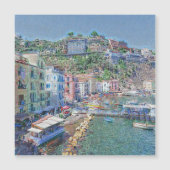 SORRENTO, Marina Grande, Fridge Magnet (Voorkant)