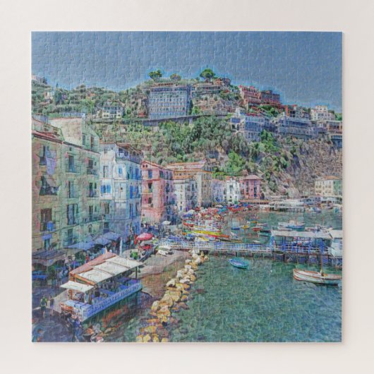 SORRENTO, Marina Grande Legpuzzel (Verticaal)