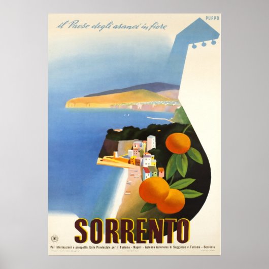 SORRENTO POSTER (Voorkant)