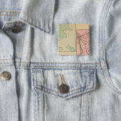 Sorrento, S Berwick, Bucksport Vierkante Button 5,1 Cm (In situ)