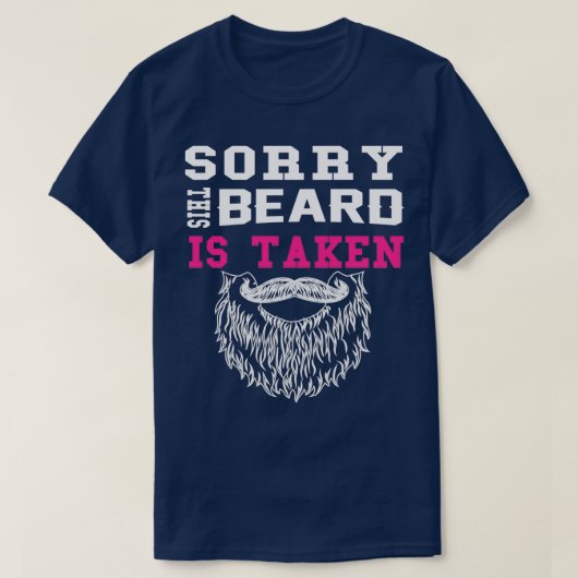 Sorrey, deze baard is 1 t-shirt (Design voorkant)