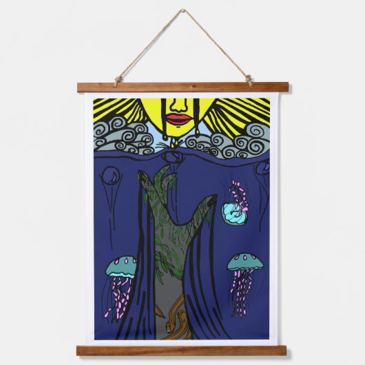 Sorrow in Color Hangend Wandkleed (Voorkant)