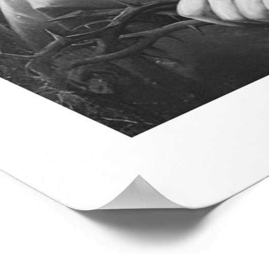 Sorrowful Moeder Maagd Maria Katholiek Poster (Hoek)