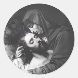 Sorrowful Mother Catholic Stickers