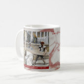 Sorrowful Rosary Mysteries Item #4: Carrying Koffiemok (Voorkant links)