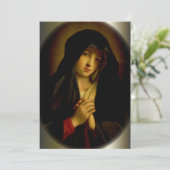 Sorrowful Virgin Mary met gevouwen handen (Staand voorkant)