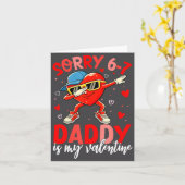 Sorry 67 Papa Is Mijn Valentijn Six Seven Meme Kin Kaart (Gele Bloem)