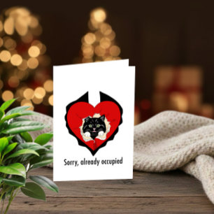 Sorry, Al Bezet – Grappige Anti-Valentijns Kaart v