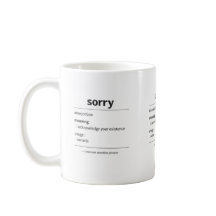 sorry – algemene Canadese zinsnede definitie mok