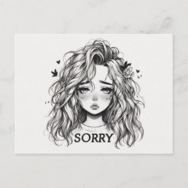 Sorry Ansichtkaart Briefkaart