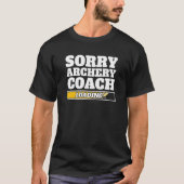 Sorry Archery Coach Loading   Bowman Archery Coach T-shirt (Voorkant)