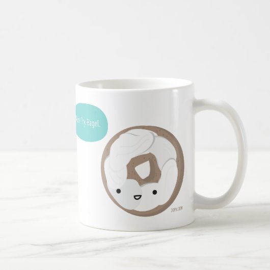 Sorry Bagel, alleen donuts Mok (Rechts)