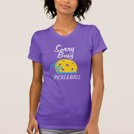 Sorry bezig Pickleball Tropical T-shirt