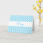 Sorry blanco briefkaart (Gele Bloem)