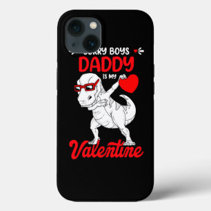 Sorry Boys Daddy Valentijn Trex Dinosaur Valentin Case-Mate iPhone Case