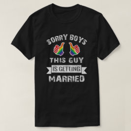 Sorry Boys - Hij is van de Markt Trots T-shirt