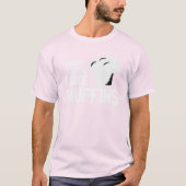 SORRY BOYS IK HOU VAN MUFFINS - WITTE -.png T-shirt (Voorkant)