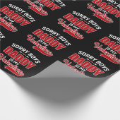 Sorry Boys Papa is mijn Valentijn Cadeaupapier (Hoek)