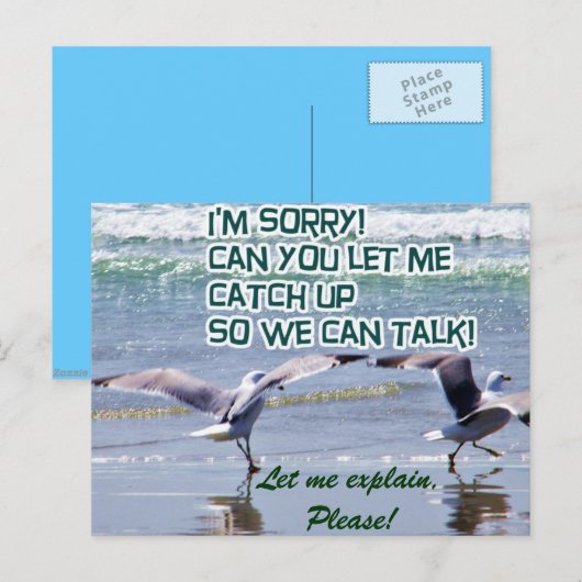 Sorry_ Briefkaart (Voorkant / Achterkant)