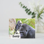 Sorry._ Briefkaart (Staand voorkant)