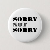Sorry, Button (Voorkant)