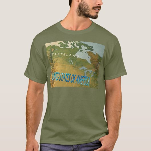 Sorry Canada mannen moeheid groen T-shirt (Voorkant)