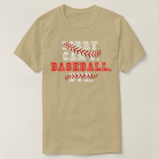 Sorry Cant Baseball Bye 18 T-shirt (Design voorkant)