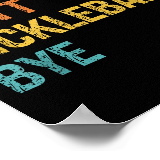 Sorry Cant Ckleball Bye Sarcastic Ckleball Player Poster (Hoek)