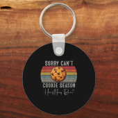 Sorry Can't Cookie Season - Cute Cookie Er Design Sleutelhanger (Voorkant)