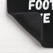 Sorry Can't Football Bye. Funny Football Paren  Muismat (Hoek)