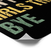 Sorry Can't Girls Trip Bye Shirt  Poster (Hoek)