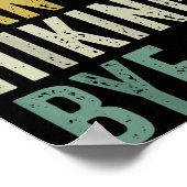 Sorry Can't Hiking Bye  Poster (Hoek)